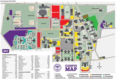 Tn Tech Campus Map – Map VectorCampus Map