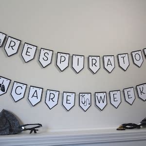 Respiratory Care Week Banner - Etsy