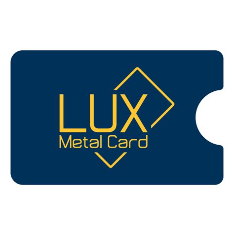 Gold Metal Business Cards - Lux Metal Card