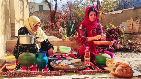 Iran village cooking:Traditional flavors dominate by capturing rural charms - YouTube