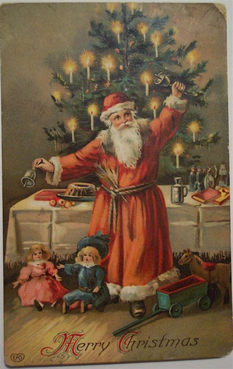 Vintage Christmas Santa Postcard | Flickr - Photo Sharing!