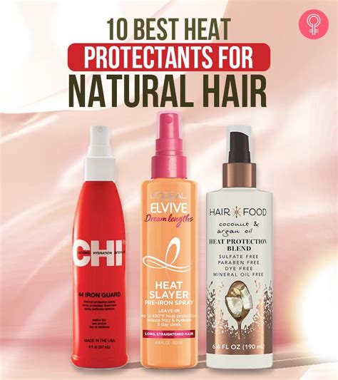 10 Best Heat Protectant Sprays For Natural Hair: Top Picks Of 2022