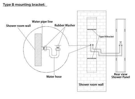 Installation Instructions For Marseille Shower Panel Tower, Rainfall Waterfall Shower Head, 5 ...