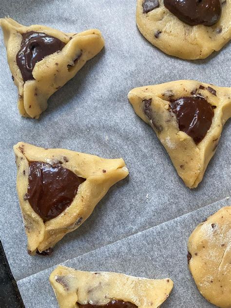 Chocolate Fudge Brownie Hamentashen - Soul&Streusel