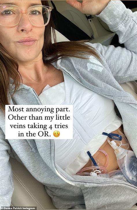 Danica Patrick had breast implants removed due to health issues - The ...