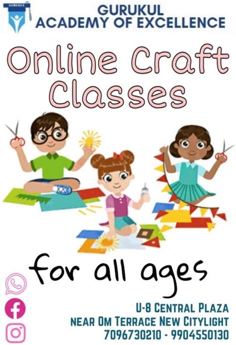 Online Craft Classes | Gurukul Academy of Excellence