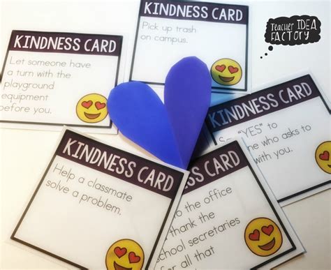 Kindness Cards - Teacher Idea Factory