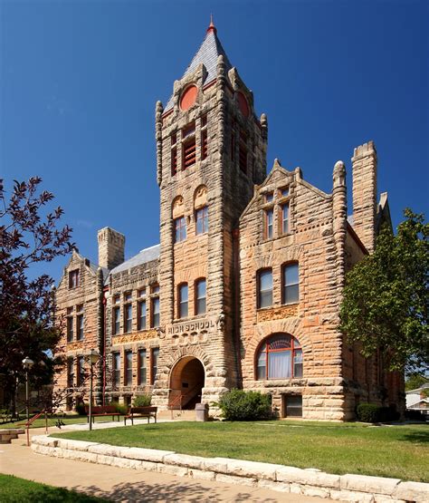 Old High School | Arkansas City, Kansas 1890 | robert e weston jr | Flickr