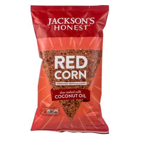 @@Jackson's Honest Tortilla Chips, Sprouted Red Corn, Organic - Azure ...