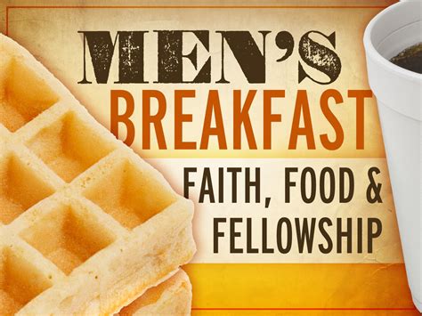 Empowering Men Through Faith, Food, and Fellowship