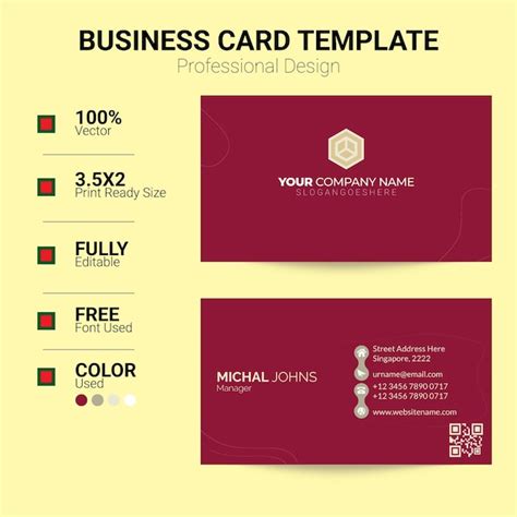 Premium Vector | Business_card