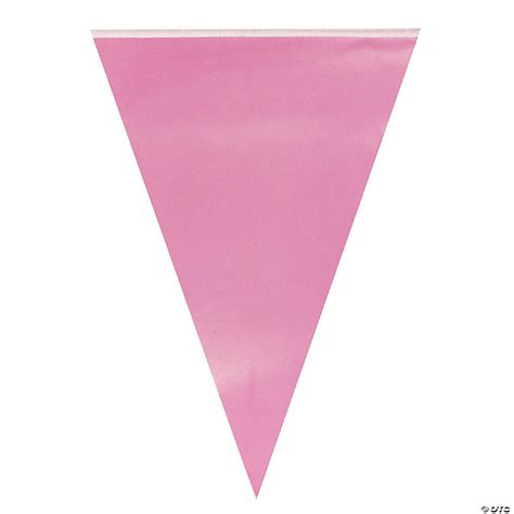 Pink Triangle Banner Clipart