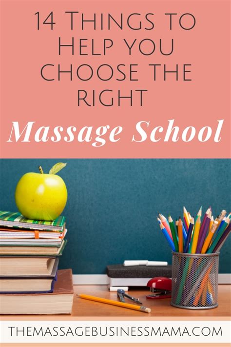 Choosing A Massage School - The Massage Business Mama