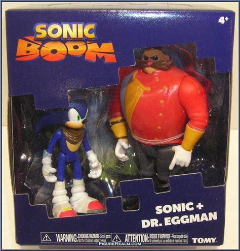 Sonic + Dr. Eggman - Sonic Boom - Box Sets - Tomy Action Figure