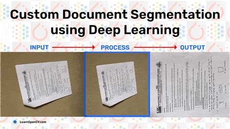 document segmentation | LearnOpenCV