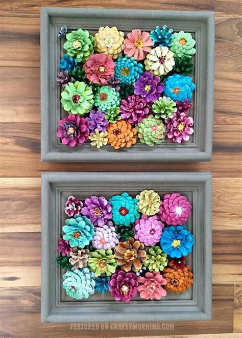 DIY Pinecone Craft Ideas Autumn Crafts & Tutorials | Diy spring crafts ...