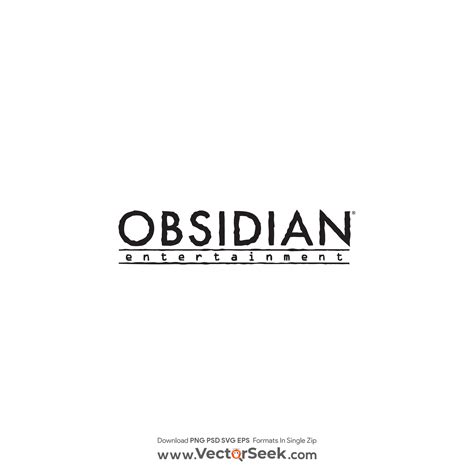 Obsidian Entertainment Logo Vector - (.Ai .PNG .SVG .EPS Free Download)