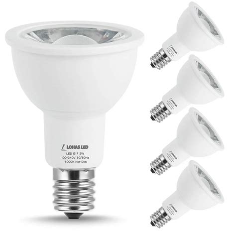 R14 LED Bulb E17 Reflector LED 40W Light Bulbs Daylight 5000k/550lm for ...