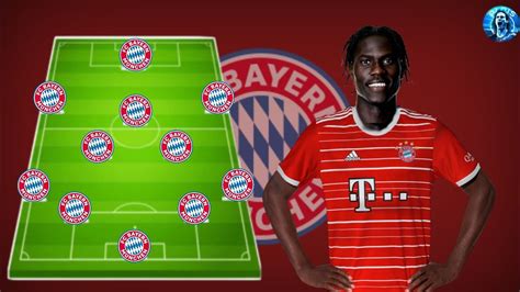 Bayern Munich Potential Lineup With Summer Transfers 2023 Ft Amadou ...