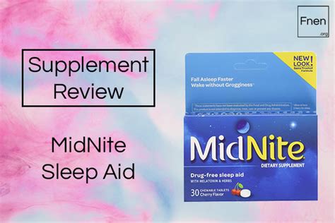 MidNite Sleep Aid Review: How effective is it? | Fnen.org