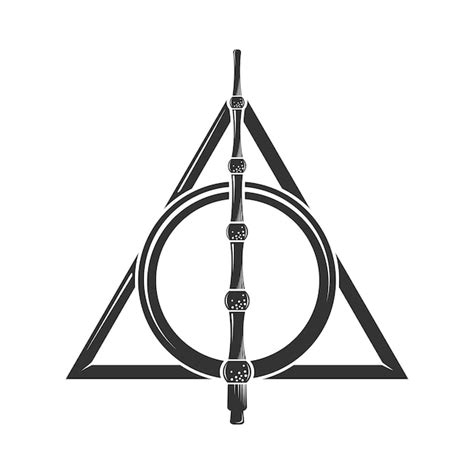 The Deathly Hallows Symbol