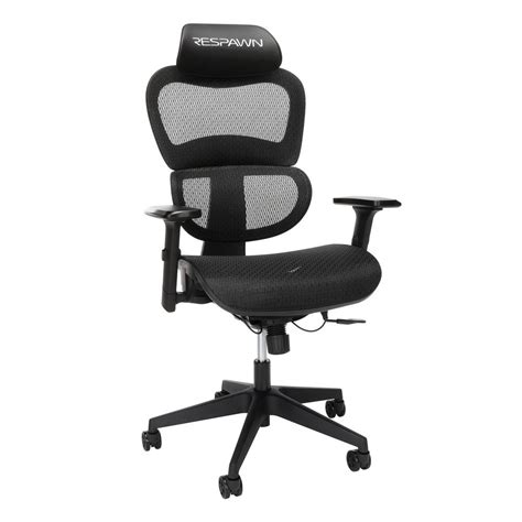 RESPAWN Specter in Graphite Gray Full Mesh Ergonomic Gaming Chair-RSP-215-GRY - The Home Depot