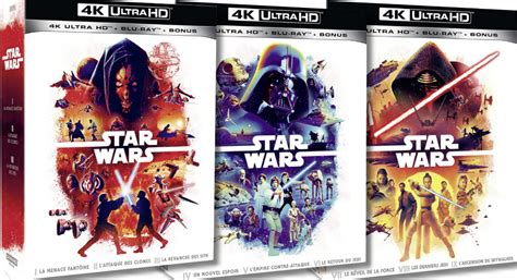 New Skywalker Saga 4K Blu-Ray box art revealed on Amazon France ...