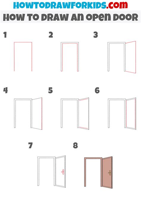 Inspirating Tips About How To Draw An Open Door - Staffphoto