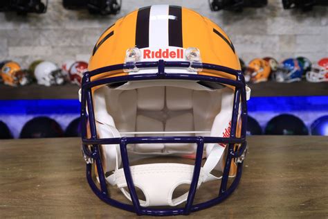 LSU Tigers Riddell Speed Authentic Helmet – Green Gridiron, Inc.