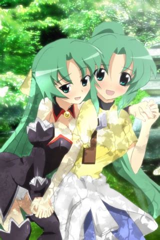 Higurashi no Naku Koro ni.320x480 Mion Shion Sonozaki 6