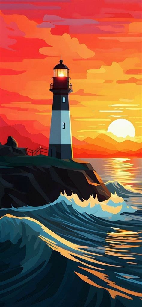 Lighthouse Wallpaper | Beach phone wallpaper, Iphone wallpaper video ...