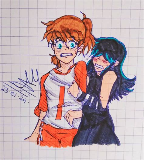 Lynn and Lucy are scared by ErikMia04 on DeviantArt