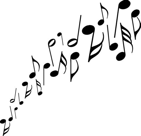 Music notes musical clip art free music note clipart 2 - Clipartix