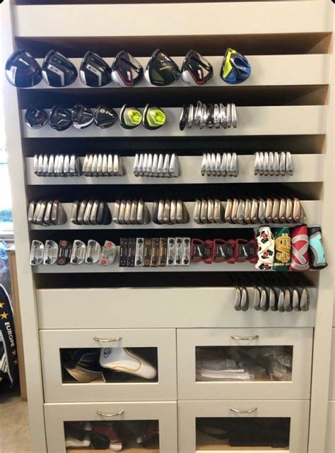 Rory McIlroy's meticulous golf club locker is absolutely mesmerizing ...