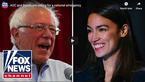 AOC And Bernie Sanders Are Teaming Up To Call For "A National Emergency"