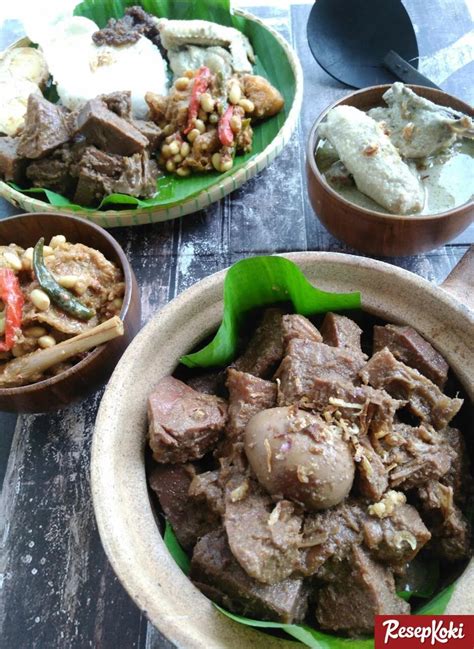 Gudeg Komplit Asli Jogja (Gudeg Kering) - Resep | ResepKoki