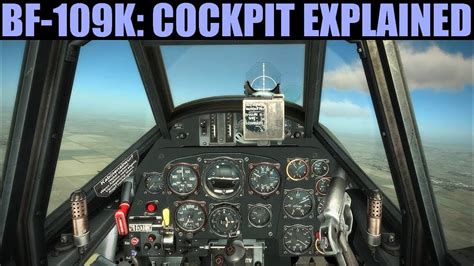 BF-109 K-4: Cockpit Tour Tutorial | DCS WORLD - YouTube