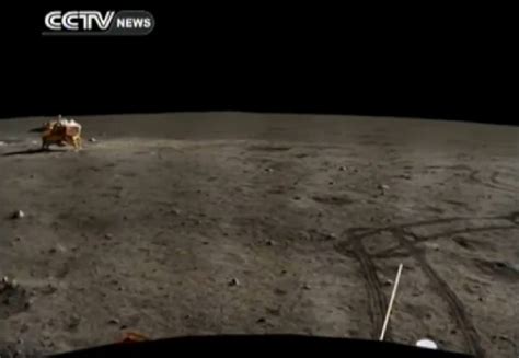 China Moon Rover – A Panoramic Peek at the Lunar Surface