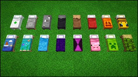 Lucid Beds Minecraft Texture Pack