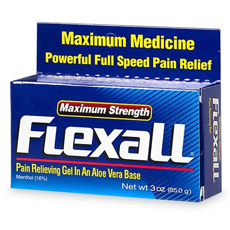 Flexall Maximum Strength Pain Relieving Gel | Walgreens