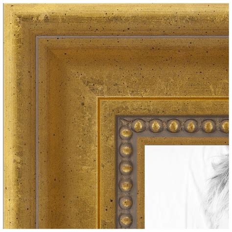 ArtToFrames 16x20 Inch Gold Picture Frame, This Gold Wood Poster Frame is Great for Your Art or ...