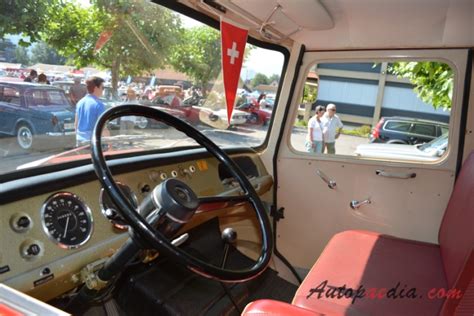 Opel Blitz 4th generation 1965-1975 (Fega-Werk Zurich fire engine), interior, Autopaedia ...