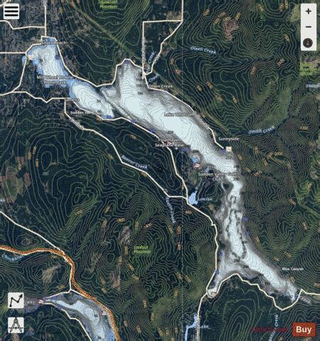 Lake Whatcom Fishing Map | Nautical Charts App