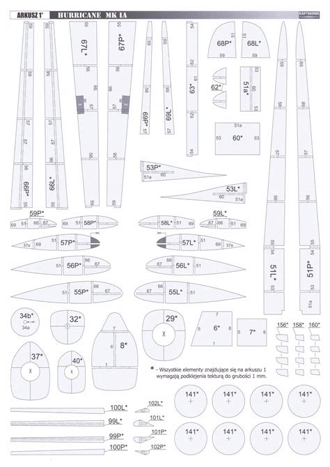 Free Paper Models, Hawker Hurricane, Aeroplane, Aircraft Modeling ...