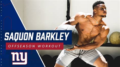 Saquon Barkley's Punishing Offseason Workout And Training Regimen Is ...