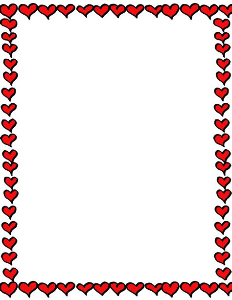 Black Heart Border Png Image Heart Border Black Heart - vrogue.co