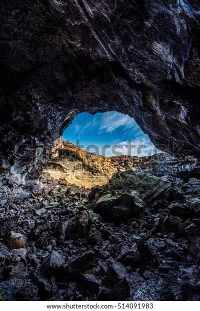 Indian Tunnel Idaho Inside Lava Tubes Stock Photo 514091983 | Shutterstock