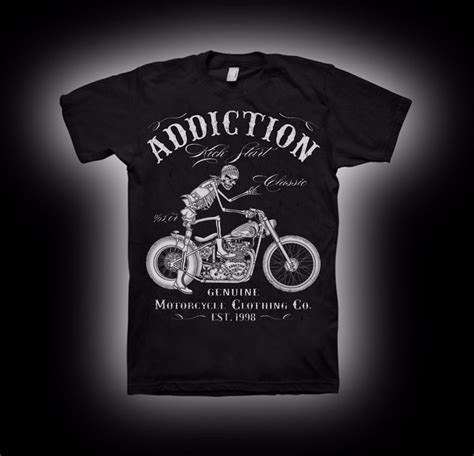 2019 new summer Cotton Cool Design 3D Tee Shirts Biker T Shirt Motorcycle Start V Twin Vintage ...