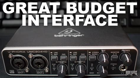 BEHRINGER UMC204HD DRIVER DOWNLOAD