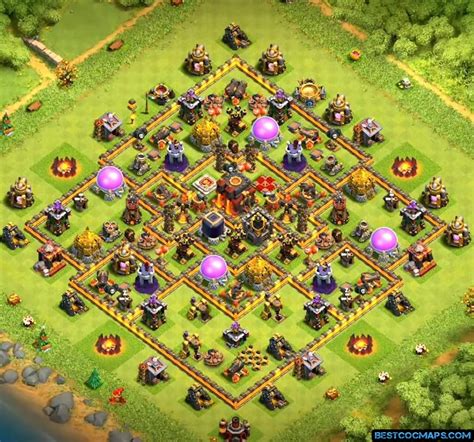 10 Best TH10 Farming Base Link 2022 (Loot Protection) - Best COC Maps